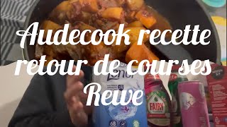 Audecook amp retour de courses rewe Allemagne [upl. by Akimyt]