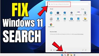 5 Best Ways to FIX quotWindows SEARCHquot Not Working in Windows 11 2024 Updated [upl. by Notreb]