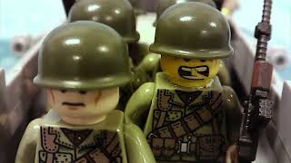 D Day Full Movie  Lego Stopmotion [upl. by Sidoon]