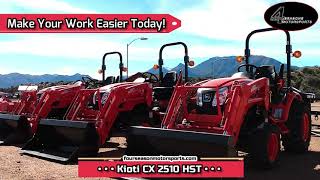 Kioti CX 2510 HST • FOUR SEASONS MOTORSPORTS UTVSxSATV Tractors [upl. by Letrice]