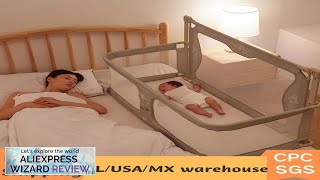 Simple and Lightweight Baby Cot Dualuse Comfortable Toddler Baby Bed within Bed Review [upl. by Enelrahs]