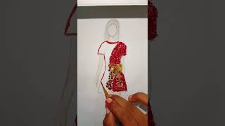 Glitter dress design for girls 🥰👍👍👍 [upl. by Geminius]