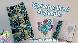 Tuto DIY facile  Le protège livret de famille  Cindy la couturière couture [upl. by Delija]