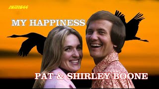 My Happiness 1959  Pat amp Shirley Boone [upl. by Small183]