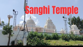 Sanghi Temple  Sanghi Nagar Hyderabad  SanghiTemple hyderabad temple [upl. by Eanar]