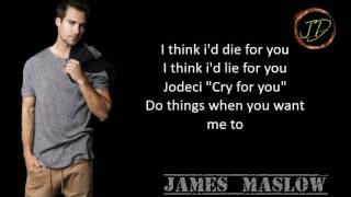 ControllaDrake cover by James Maslow lyric video [upl. by Daniell]