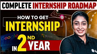 Complete 2nd Year Roadmap To Get An Internship  How To Get Internship in College  collegewallah [upl. by Ordway]