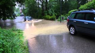 Hochwasser  Landkreis Erding Grenze zu Lndkr Ebersberg Gemeinde Ottenhofen [upl. by Anoli]