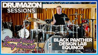 Craig Blundell plays the new Mapex Black Panther Design Lab Equinox Drum Kit at Drumazon [upl. by Gittel]