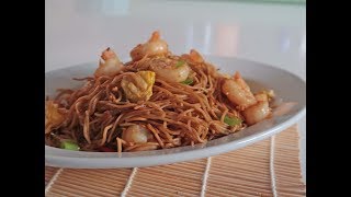 Singapore Noodles Noedels wokken [upl. by Nygem]