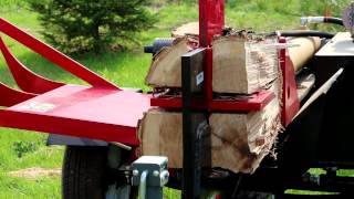 42 Ton Log Splitter with 4 way wedge and hydraulic lift [upl. by Melcher]