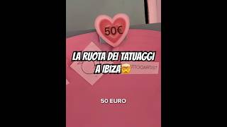 La RUOTA dei TATUAGGI a IBIZA🤯  30 ore SENZA ALLOGGIO [upl. by Leugar]