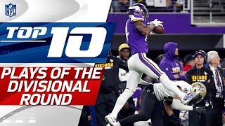 Top 10 Plays from the Divisional Round  NFL Highlights [upl. by Airemahs]