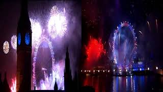 London NYE 2016 VS 2020 [upl. by Brander]