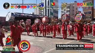 PRIMER CONVITE CARNAVAL DE ORURO 2024 ORURO  BOLIVIA [upl. by Amrak]