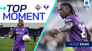 Kean Scores his First HatTrick in Serie A  Top Moment  Serie A 202425 [upl. by Sells]