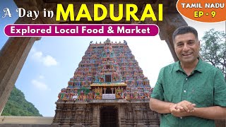 EP9 A Day in Madurai Sabrees hotel Alagar Kovil Temple  Local food of Madurai Tamil Nadu [upl. by Akkinahs]