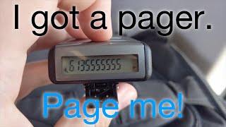 Its 2019 Time to buy a pager [upl. by Sheeran]