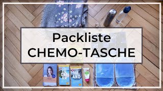 Meine Chemotasche Was nehme ich mit zur Chemotherapie  Brustkrebs  Wyldest Life [upl. by Eleets]