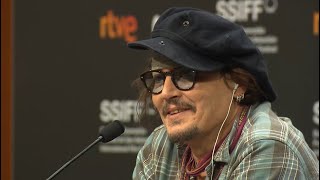 Press Conference DONOSTIA AWARD Johnny Depp  2021 [upl. by Toland742]