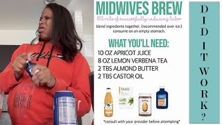 MIDWIVES BREW AND MEMBRANE SWEEP AT 39 WEEKS [upl. by Haceber]