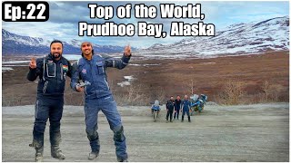 WE MADE IT  TOP OF THE WORLD  Prudhoe bay  Alaska  Artic Ocean [upl. by Siekram]