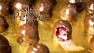 Want to make your own Chocolate Covered Cherries with the liquid center Its super easy [upl. by Legin17]