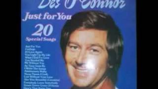 Des O Connor  What I did for love [upl. by Atilegna495]