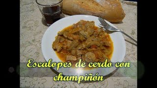 Escalopes de cerdo [upl. by Arihsat868]