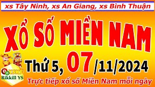 Trực tiếp xổ số MIỀN NAM hôm nay ngày 7112024 xs Tây Ninh xs An Giang xs Bình Thuận [upl. by Arakal]