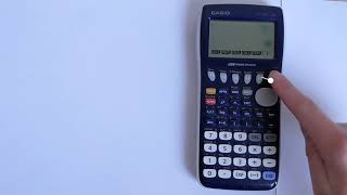 Casio FX9750GII Graphing Calculator Factorials [upl. by Gladwin]