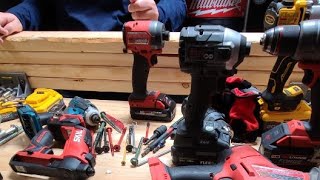 Tool Test LIVE DeWalt Makita Miwaukee Flex Skil [upl. by Rafe982]