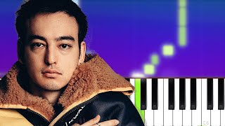 Joji  Ew Piano tutorial [upl. by Ilajna465]