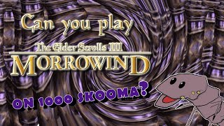 Can you play Morrowind on 1000 Skooma [upl. by Deden]