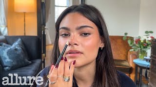 Ariana Greenblatts 10Minute Everyday Contour Routine  Allure [upl. by Sauncho727]