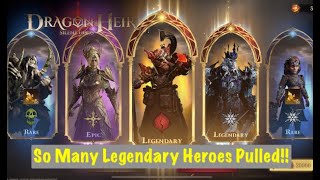 Heliolite Dice Pulls Double Legendary Hero Pull and More  Dragonheir Silent Gods [upl. by Waite]