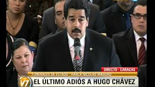 Visión 7 Funerales de Estado Delegaciones del mundo despidieron a Hugo Chávez 7 de 8 [upl. by Fitts]