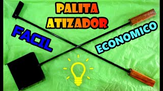 Como hacer una Palita y atizador económica y fácil [upl. by Alyel]