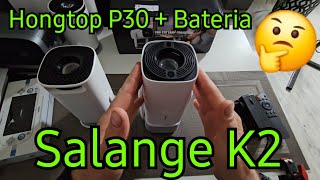 Test projektora Led Salange K2 i porównanie z Hongtop p30 [upl. by Ailaroc]