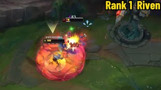 Rank 1 Riven How 2000LP Riven Dominates Masters INSANE Mechanics [upl. by Dorman333]