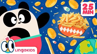 BABY BOT Knows POTATOES 🥔  More Cartoons for Kids  Lingokids [upl. by Netsirc721]