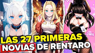 ⚡Las 27 PRIMERAS NOVIAS de Rentaro Aijou 💗  Las 100 novias MANGA  Leiinad World [upl. by Oijres]