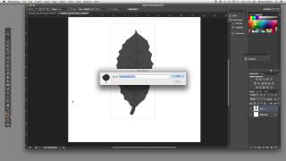 HOW TO Create a Leaf Pattern Brush in Photoshop [upl. by Vinni]