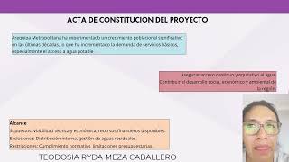 Evaluación final  Dirección de proyectos  Grupo 5 [upl. by Akcirehs]