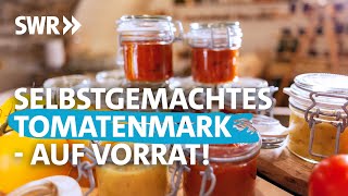 Tomatenmark  eingekocht in Rot und Gelb  Koch ein [upl. by Valina450]