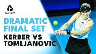 Angelique Kerber vs Ajla Tomljanovic DRAMATIC Final Set  United Cup 2024 Highlights [upl. by Sharai563]