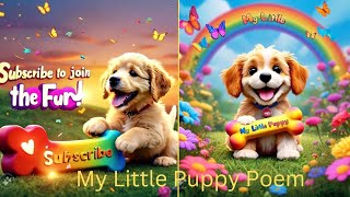 quotLittle Puppy poemquotzigzagtv2026official [upl. by Nosnev]