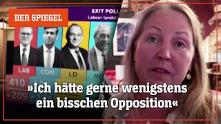 Machtwechsel in Großbritannien Die Reaktionen der in Wähler  DER SPIEGEL [upl. by Ariadne]