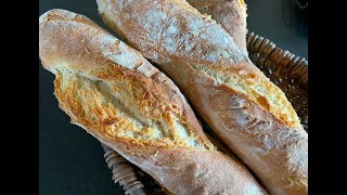 Baguette comme chez le boulanger au Thermomix [upl. by Jonell]