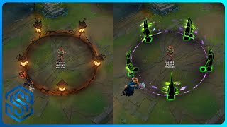 Fright Night Veigar vs Final Boss PAY to LOSE skin Comparison [upl. by Eidnew273]